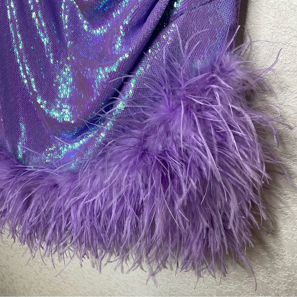 Nadine Merabi Fifi Purple Dress - Picture 12 of 16